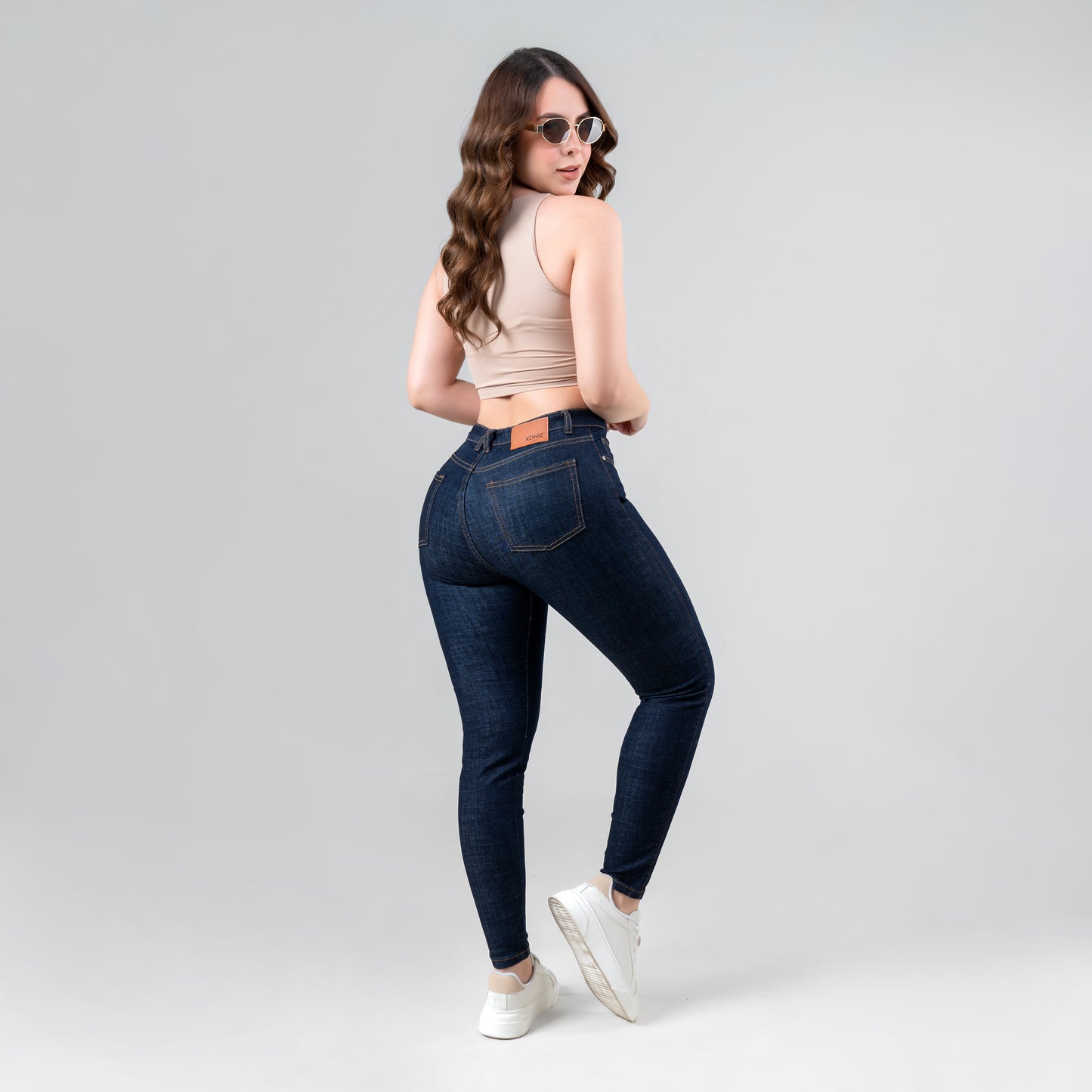 JEANS SKINNY TIRO ALTO REF 3079
