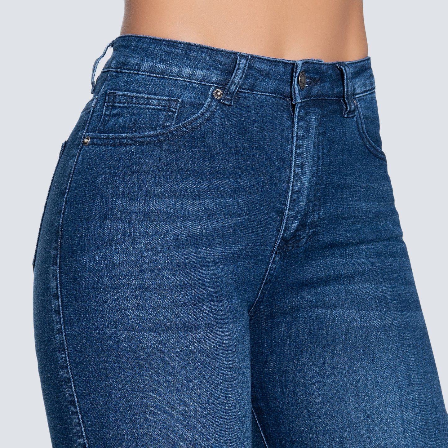 JEANS SKINNY TIRO ALTO REF 3075