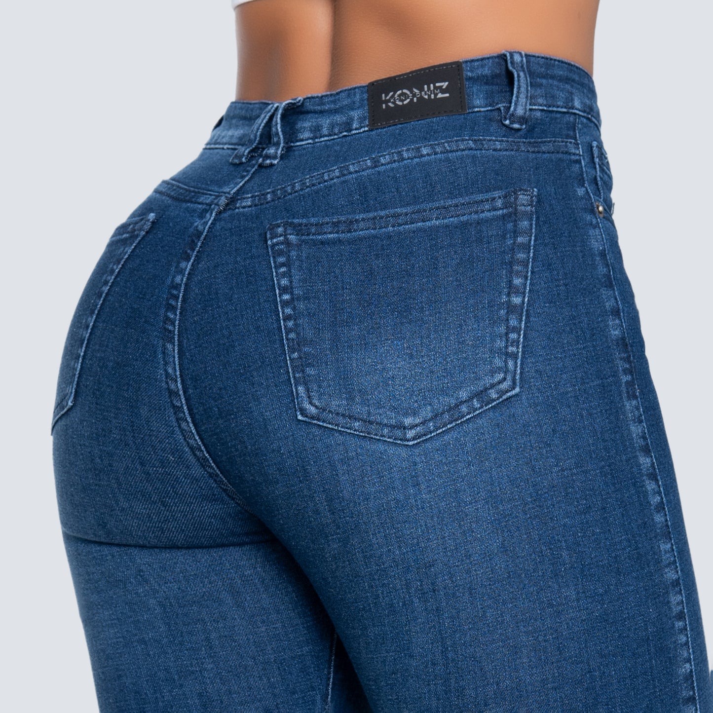 JEANS SKINNY TIRO ALTO REF 3075