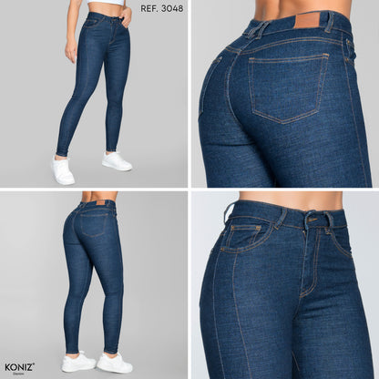 JEANS SKINNY TIRO ALTO REF 33048