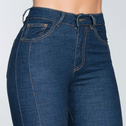 JEANS SKINNY TIRO ALTO REF 33048