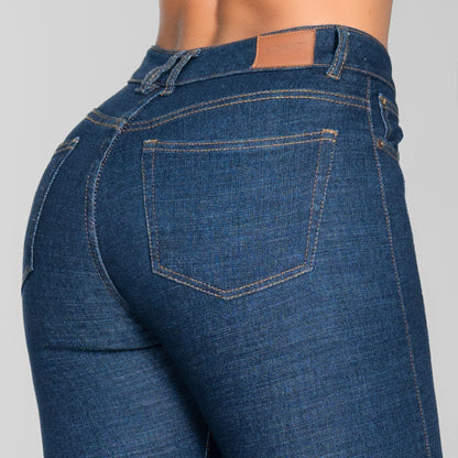 JEANS SKINNY TIRO ALTO REF 33048