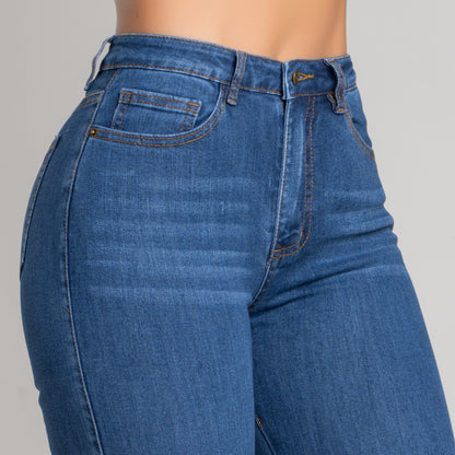 JEANS SKINNY TIRO ALTO REF 3080