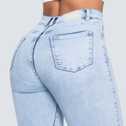 JEANS SKINNY TIRO ALTO REF 3071