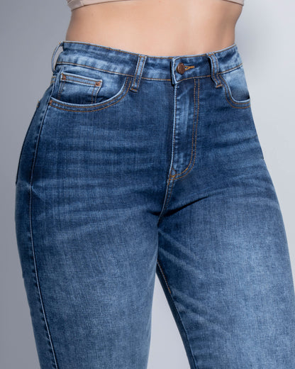 JEANS SKINNY TIRO ALTO REF 3087