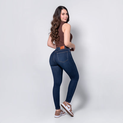 JEANS SKINNY TIRO ALTO REF 3092