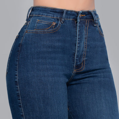 JEANS SKINNY TIRO ALTO REF 3097