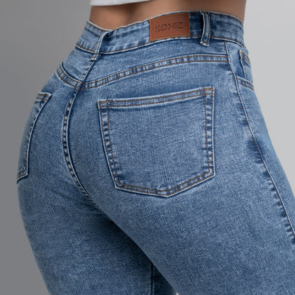 JEANS SKINNY TIRO ALTO REF 3103