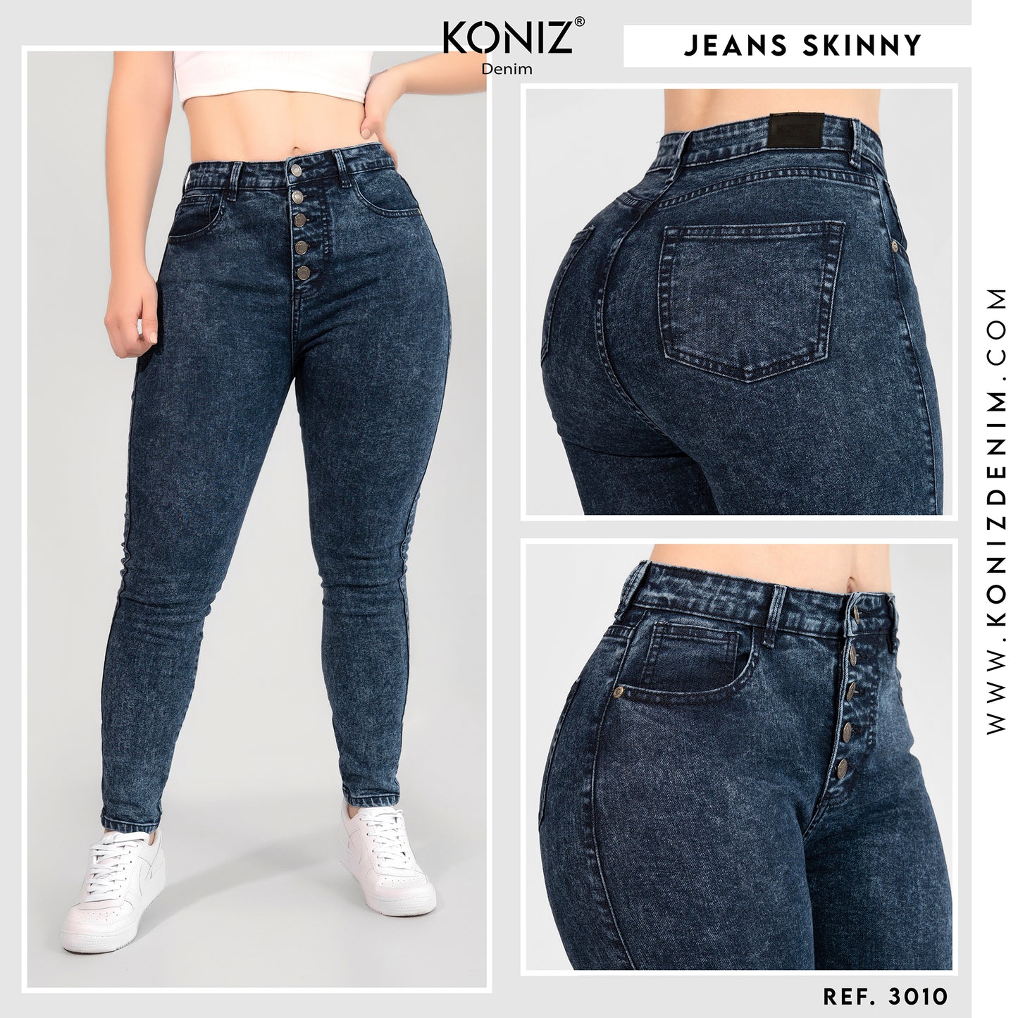 JEANS SKINNY REF :3010