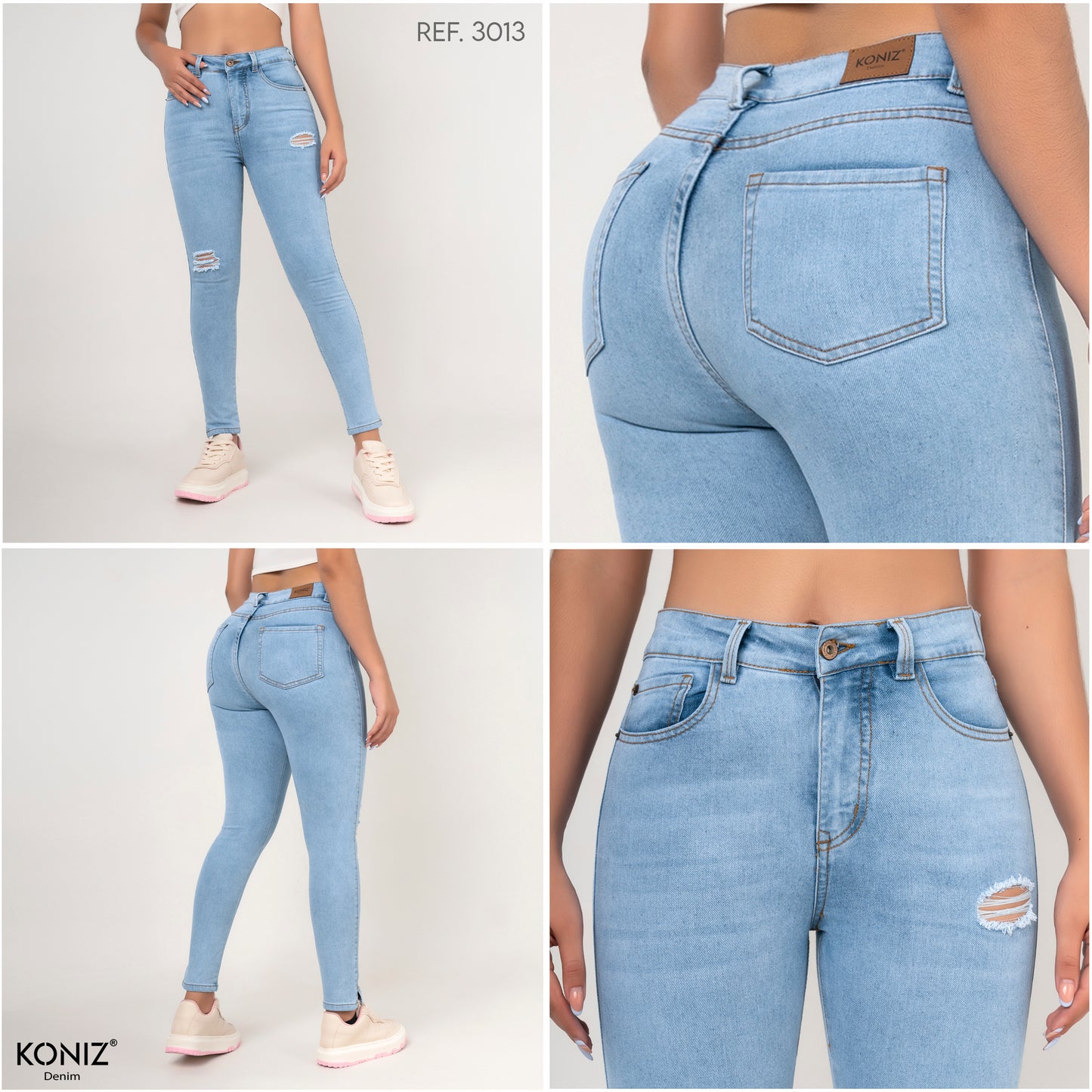 JEANS SKINNY REF :3013