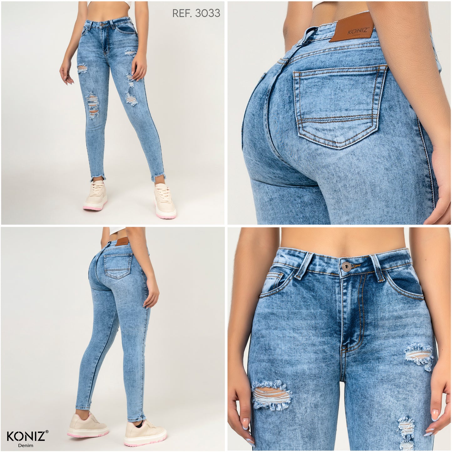 JEANS SKINNY REF: 3033