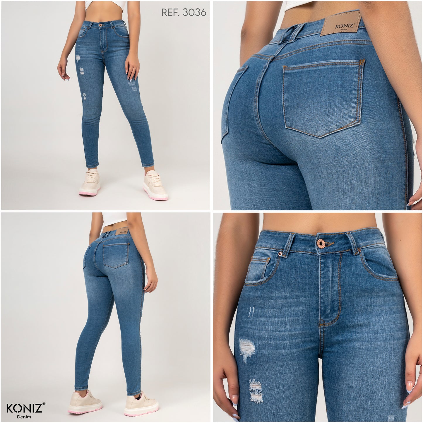 JEANS SKINNY REF: 3036